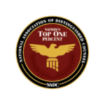 The Nation's Top one percent Logo - Criminal Lawyers - DM Cantor